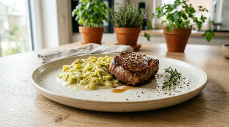 quelle viande pour accompagner une fondue de poireaux