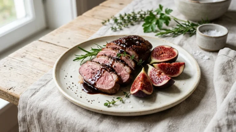quelle viande avec des figues fraîches