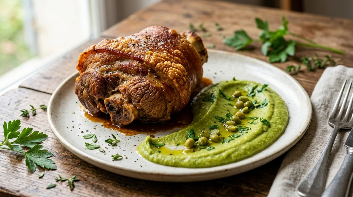 quelle viande avec des pois cassés