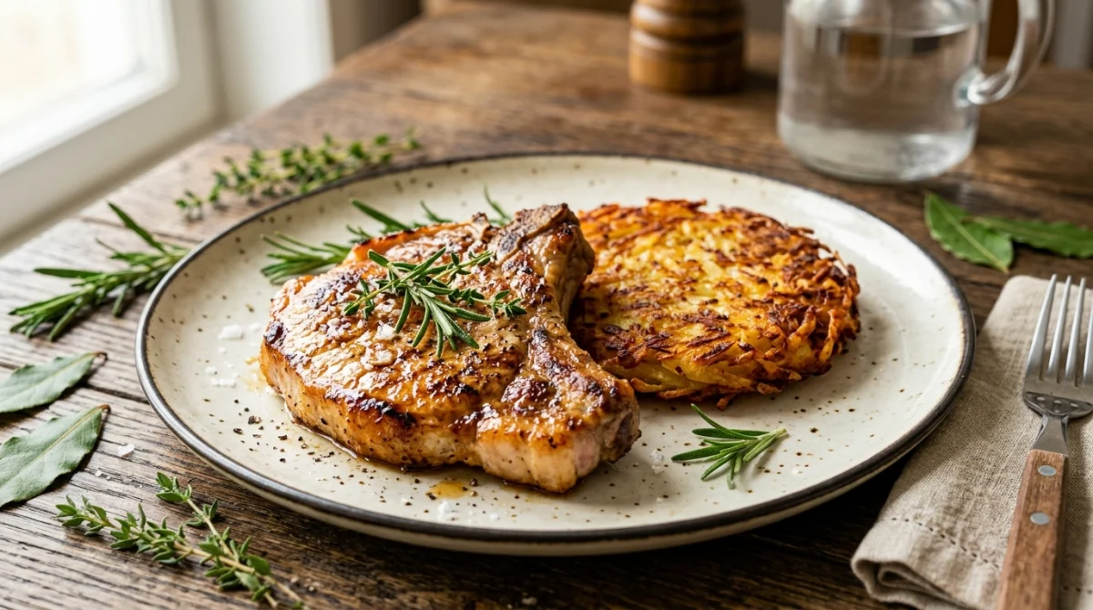quelle viande avec galette de pomme de terre