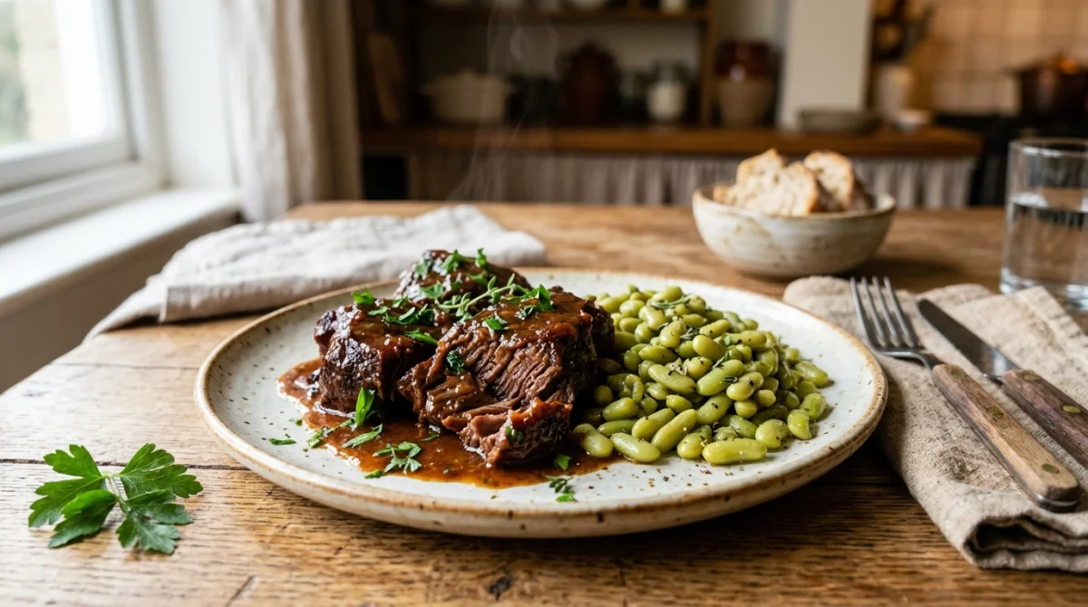 quelle viande avec les flageolets