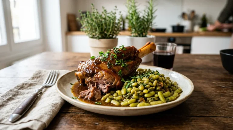 quelle viande avec les flageolets