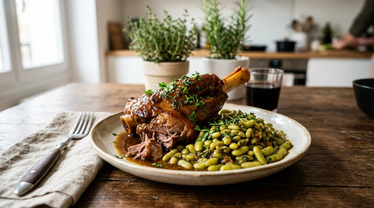 quelle viande avec les flageolets