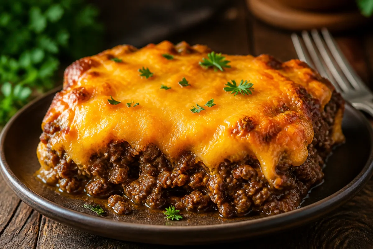 recette viande hachée cheddar