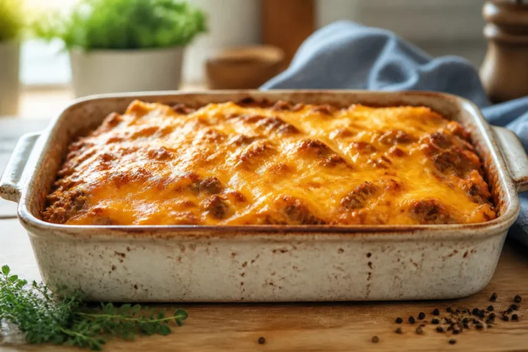 recette viande hachée cheddar