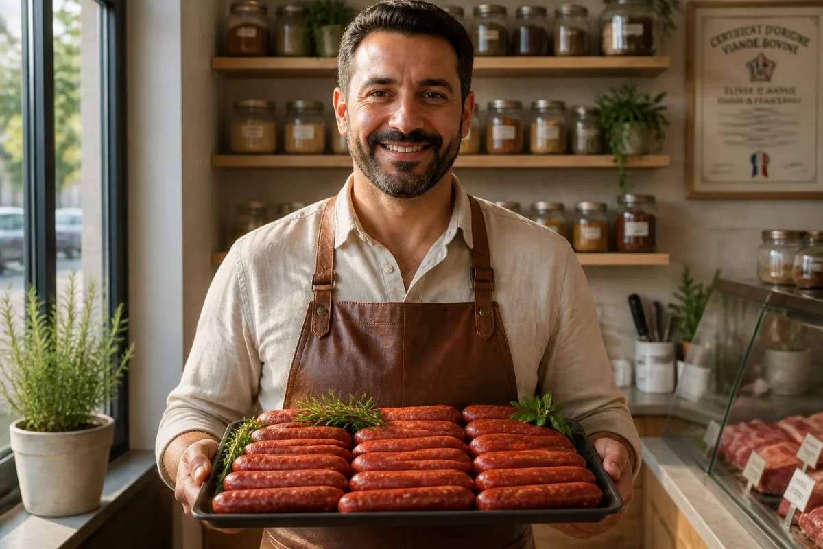 quelle viande dans les merguez