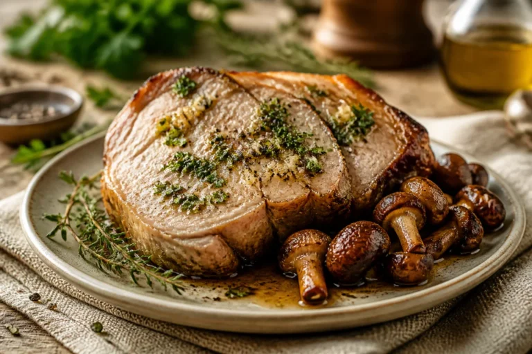 recette viande avec mousserons
