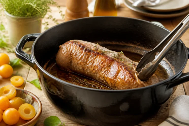 Recette de viande aux mirabelles facile et gourmande